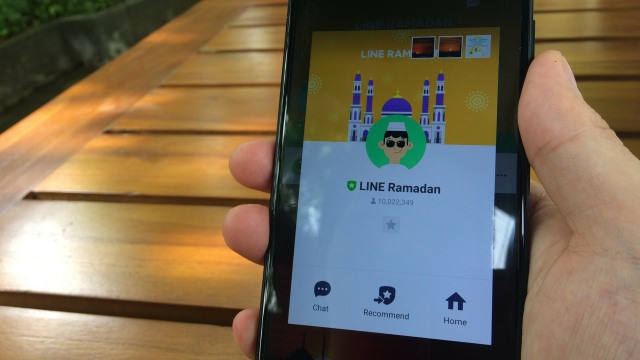 com-Official Account LINE Ramadan (Marbot) (Foto: kumparan)