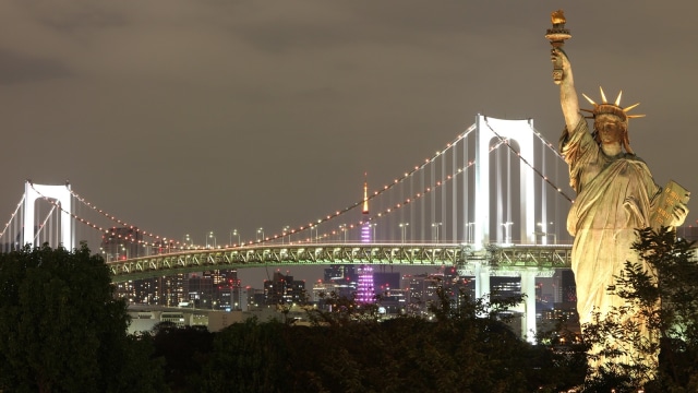 Jembatan Brooklyn di New York City (Foto:  Pixabay)
