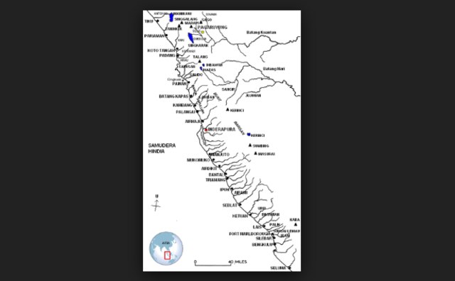 Wilayah Kerajaan Inderapura (Foto: Wikipedia)