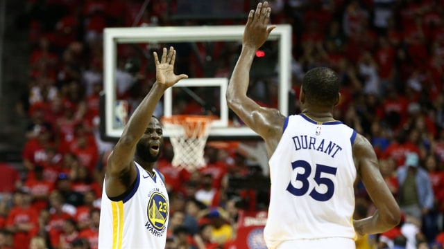 Warriors ke final NBA lagi. (Foto: Troy Taormina/Reuters)