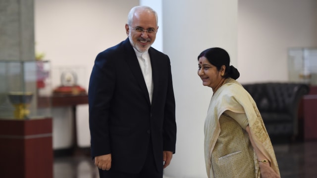 Menlu Iran dan Menlu India