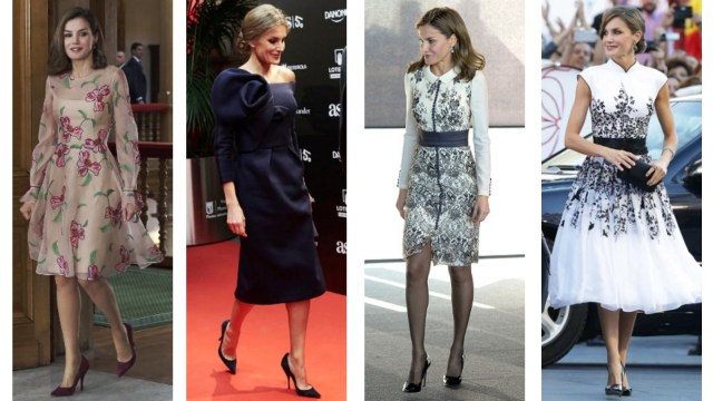 Gaya modis Ratu Letizia dari Spanyol (Foto: Dok. Queen Letizia Style)