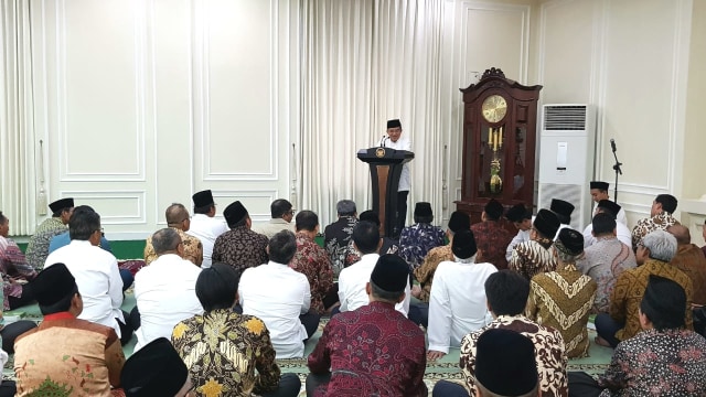 Wakil Presiden Jusuf Kalla di Istana Wapres.  (Foto: Kevin Kurnianto/kumparan)