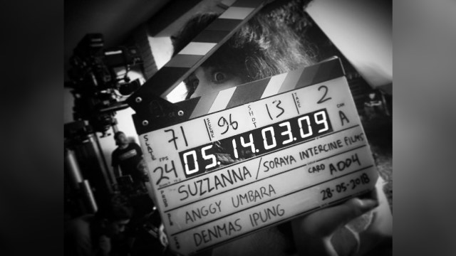 Syuting Film 'Suzzanna: Bernapas dalam Kubur' (Foto: Instagram @anggy_umbara)