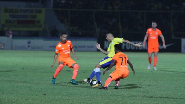Pertandingan Barito Putera vs Persija Jakarta (Foto: Dok: Media Persija)