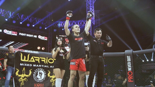 Randy Pangalilla gemar olahraga MMA. (Foto: Instagram @randpunk)