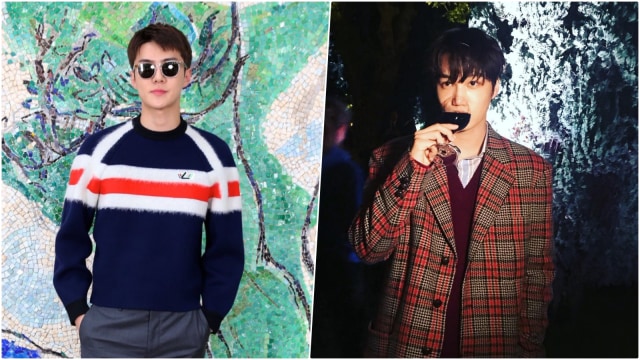 Kai dan Sehun Jadi Trending Topic saat Hadiri Pekan Mode di Prancis (1214322)
