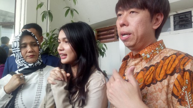 Dea Imut di Pengadilan Negeri Jakarta Selatan. (Foto:  Aria Pradana/kumparan)