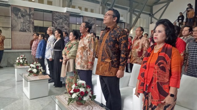 Megawati & Mahfud di Peringatan 73 Tahun Pancasila (Foto: Nabilla Fatiara/kumparan)