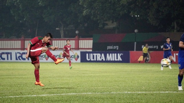 Febri Hariyadi. Timnas Indonesia U-23. (Foto: Iqbal Firdaus/kumparan)
