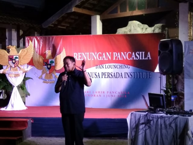 Putra Sulung Radius Prawiro Ingatkan Pentingnya Pancasila 