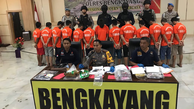 Polres Bengkayang tangkap sindikat narkoba. (Foto: dok. Polda Kalimantan Barat)