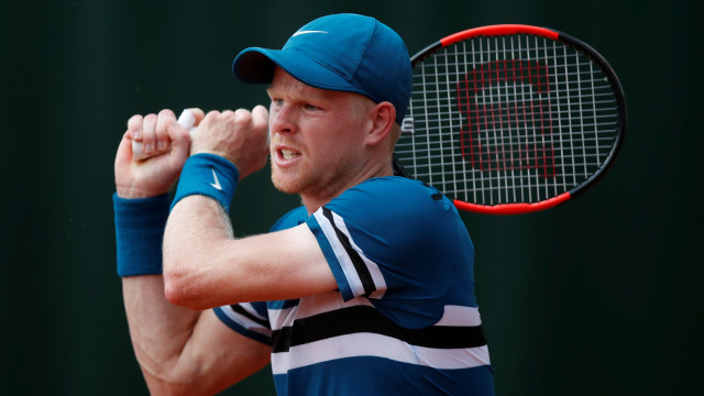 Kyle Edmund di Prancis Terbuka 2018l. (Foto: REUTERS/Christian Hartmann)