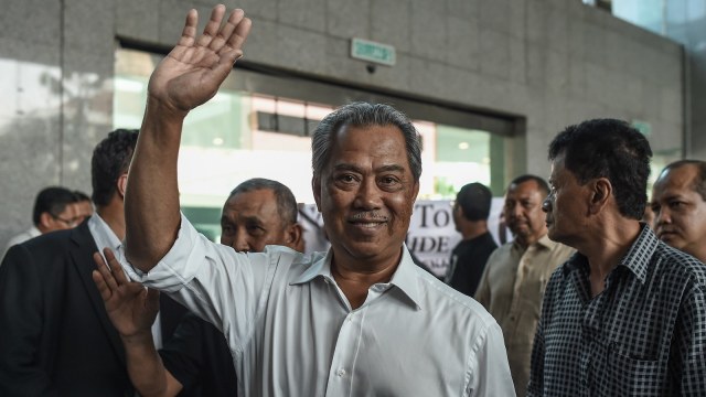 Menteri Dalam Negeri Malaysia, Muhyiddin Yassin (Foto: AFP/MOHD RASFAN)