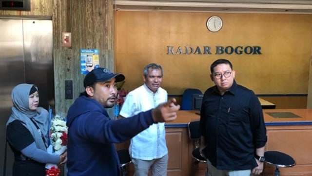 Fadli Zon di Radar Bogor. (Foto: Instagram @fadlizon)