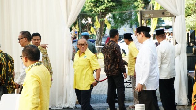 Aburizal Bakrie di Silaturahmi Partai Golkar (Foto: Nugroho Sejati/kumparan)