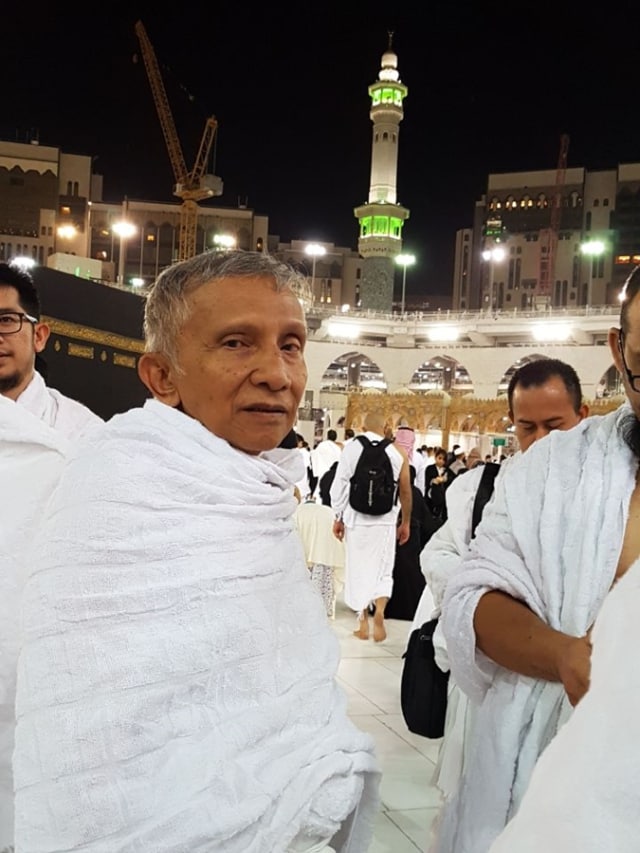 Amien Rais di Mekkah. (Foto: dok. Istimewa)