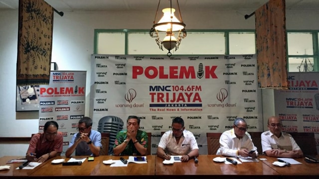 Diskusi Polemik MNC Trijaya.  (Foto: Paulina Herasmaranindar/kumparan)