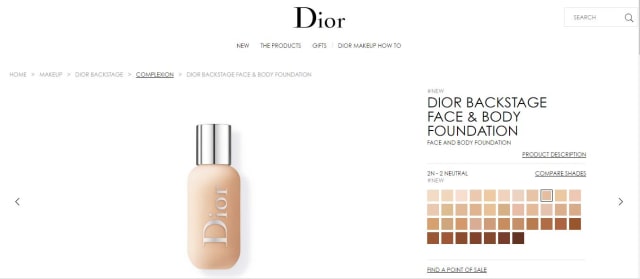Dior Backstage Face & Body Foundation (Foto: Dok. Dior)