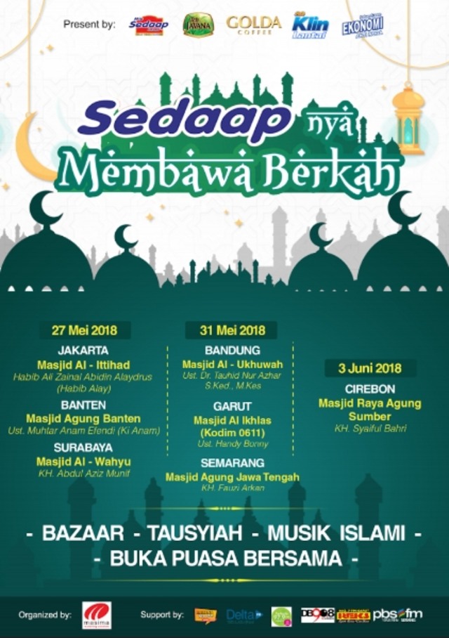 PT Wings Menggelar Acara Ramadhan, "Sedapnya Membawa Berkah" di Masjid Raya Agung Sumber Cirebon (4)