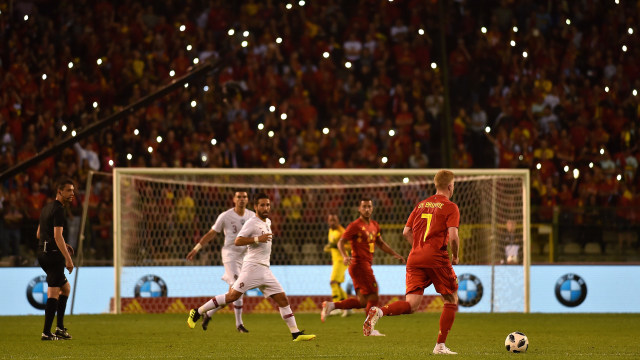 Belgia vs Portugal. (Foto: REUTERS/Eric Vidal)