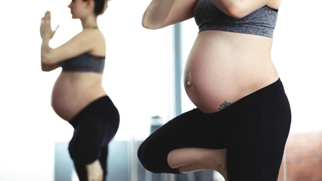 Ibu hamil olahraga. (Foto: Pixabay )