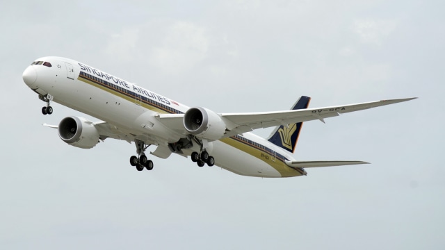 Pesawat Boeing 787-10 Singapore Airlines. (Foto: dok. Singapore Airlines)