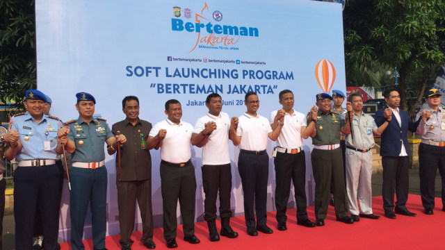 Suasana apel soft launching program Berteman. (Foto: Moh Fajri/kumparan)