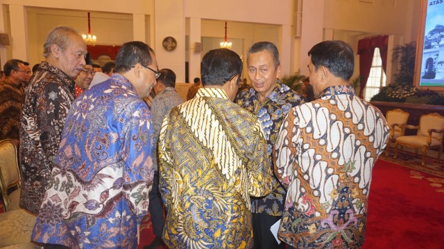 Suasana acara LHP LKPP di Istana Negara. (Foto: Yudhistira Amran Saleh/kumparan)