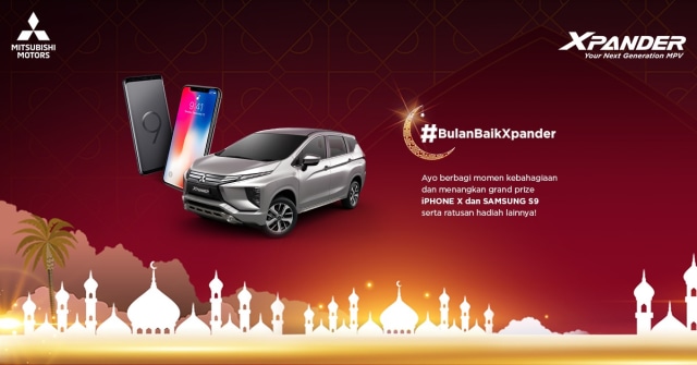 com-Bulan Baik Xpander (Foto: Mitsubishi Indonesia)
