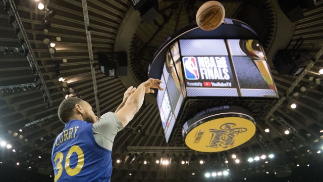 Andalan Warriors, Steph Curry. (Foto: Kyle Terada-USA TODAY Sports)