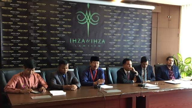 Konpers HTI di Ihza & Ihza Law Firm (Foto: Fachrul Irwinsyah/kumparan)