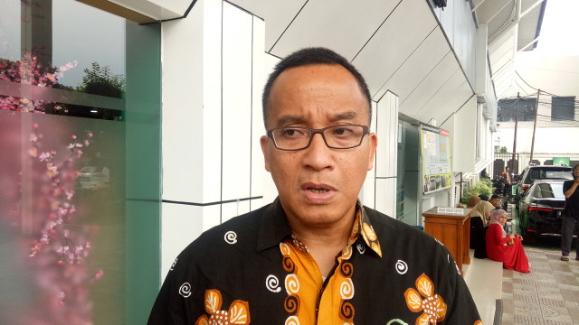 Pengacara Nicky Tirta, Tri Adhyaksa di PN Jaksel (Foto: Aria Pradana/kumparan)