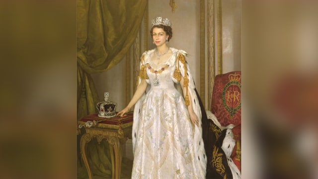 Potret Ratu Elizabeth II di hari penobatannya (Foto: Wikimedia Commons)