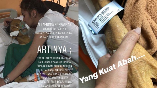 Ayah Olla Ramlan Meninggal Dunia (Foto: Instagram Olla Ramlan)