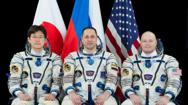 Anggota Expedition 55 yang pulang ke Bumi. (Foto: International Space Station via Twitter)