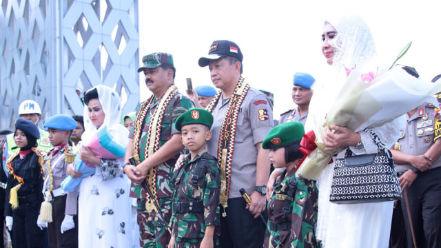Panglima TNI dan Kapolri Safari Ramadhan (Foto: Karopenmas Mabes Polri)