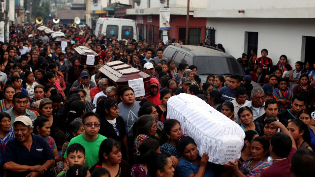 Korban letusan Gunung Berapi Guatemala. (Foto: REUTERS/Jose Cabezas)
