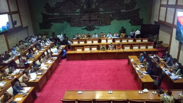 Rapat Kerja Komisi XI dengan pemerintah dan BI (Foto: Nicha Muslimawati/kumparan)