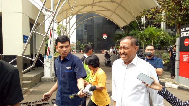 Markus Nari usai diperiksa penyidik KPK (Foto: Aprilandika Pratama/kumparan)
