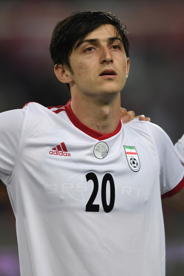 Sardar Azmoun. (Foto: Ozan Kose/AFP)