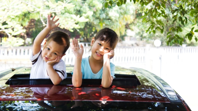 Ilustrasi mudik bersama anak dengan mobil pribadi  (Foto: Thinkstock)