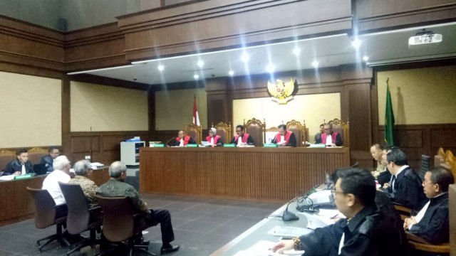 Sidang Kasus BLBI di tipikor (Foto:  Adhim Mugni Mubaroq/kumparan)