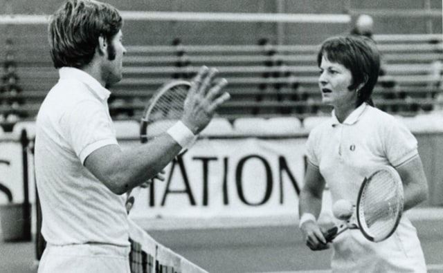 Nancy dan saudaranya, Cliff Richey. (Foto: Dok. World Tennis Magazine)