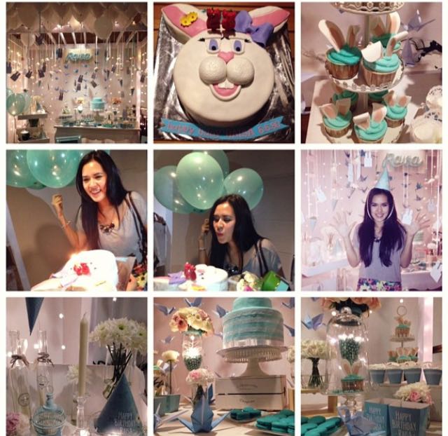 5 Momen Perayaan Ulang Tahun Raisa dari Tahun ke Tahun (2)