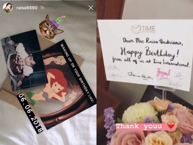 5 Momen Perayaan Ulang Tahun Raisa dari Tahun ke Tahun (5)