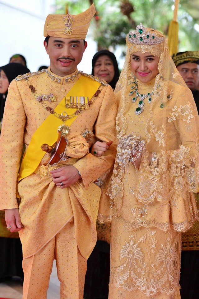 Pernikahan putra bungsu Sultan Brunei (Foto: Ahim Rani/Reuters)