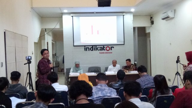 Survei Indikator di Cikini V Jakpus (Foto: Kevin Kurnianto/kumparan)