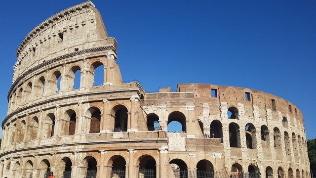 Peninggalan Romawi, Koloseum. (Foto: Katitjuntja via pixabay)