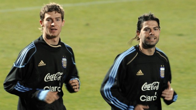 Garce (kanan) di Piala Dunia 2010. (Foto: AFP/Javier Soriano)